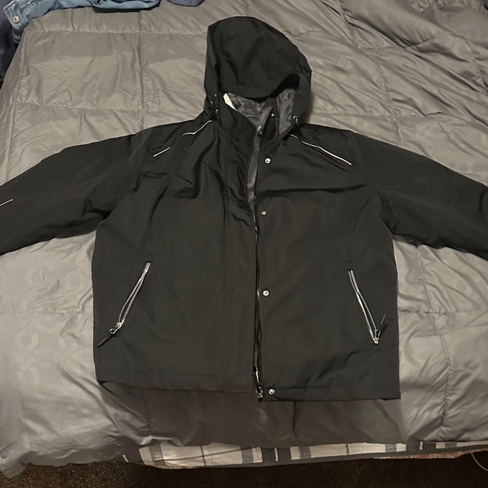 Free Country Women's Black Ski Jacket XXL 2 in one